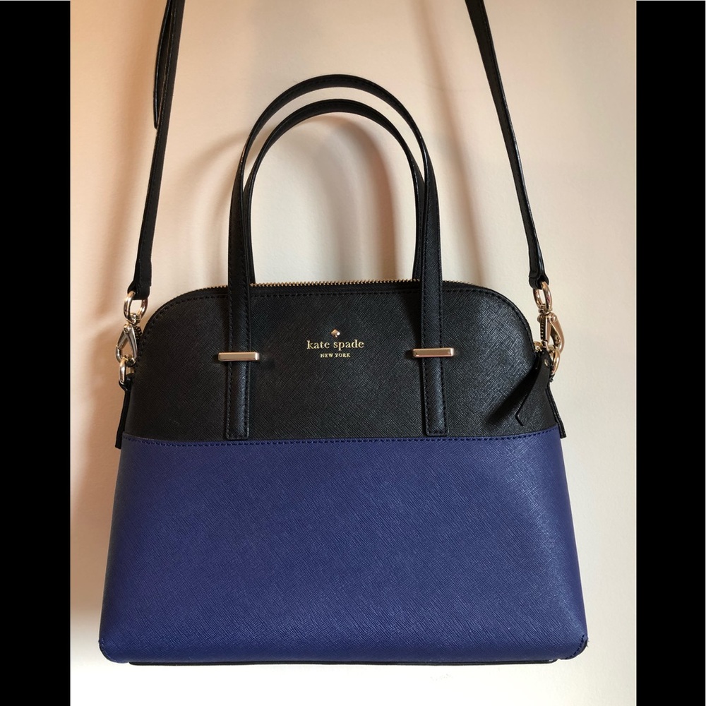 kate spade Cedar Street Maise Bag, Blue & Black